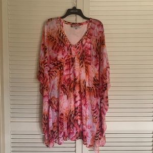 Jennifer Lopez Flutter Dress Size L